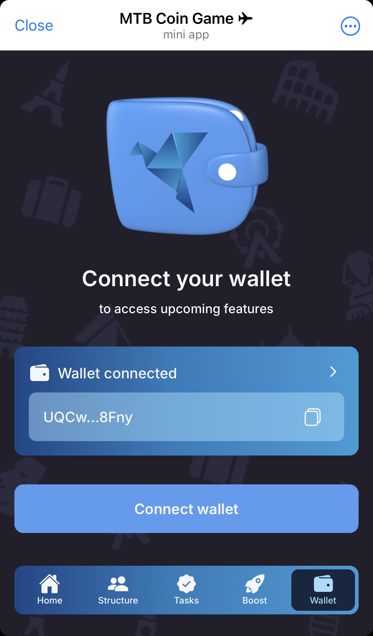 Wallet Connected